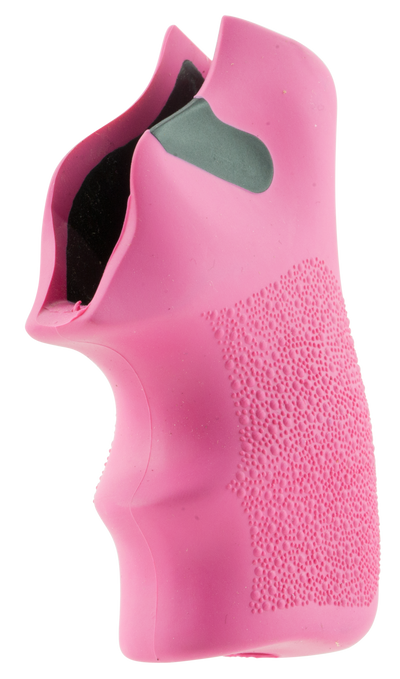 Hogue Grips Tamer Ruger Lcr - Pink W/finger Groove