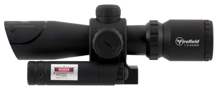 Firefield Barrage, Firefield Ff13063   Barrage  1.5-5x32 W/grn Las