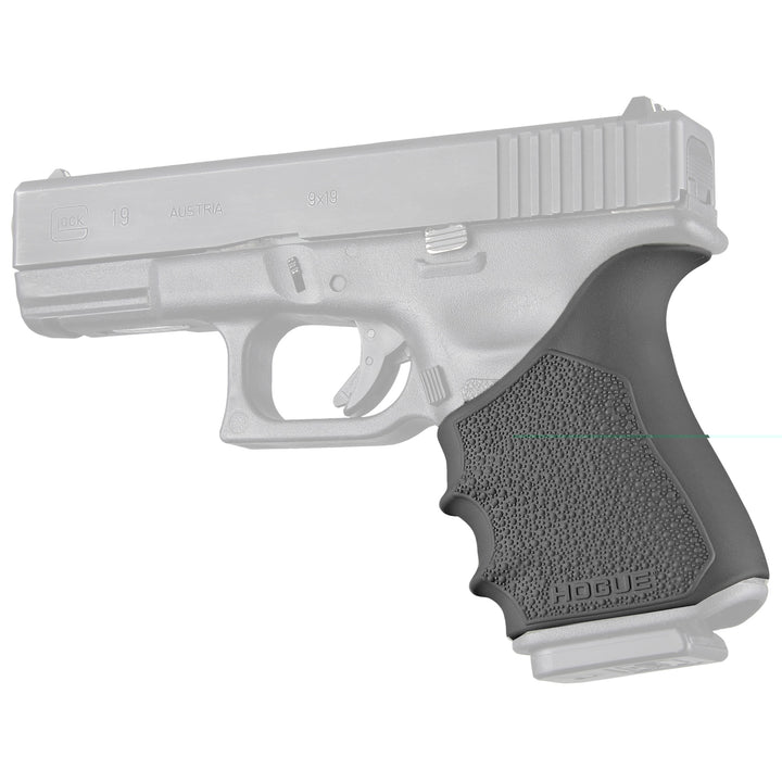 Hogue Handall Beavertail Grip Sleeve Black Glock 19/23/32/38 Gen 3-4