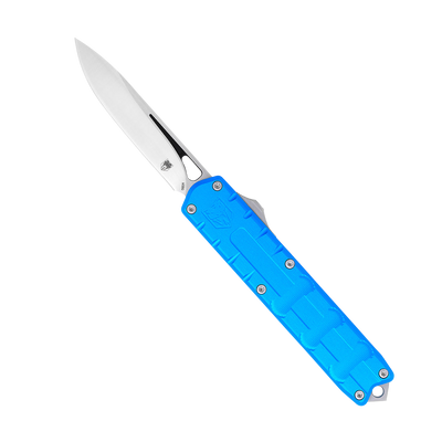Cobratec Otf Enforcer Blue - 3.25" M390 Drop Point