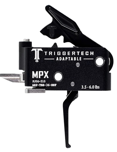 Triggertech Sig Mpx Two Stage - Black Adaptable Flat