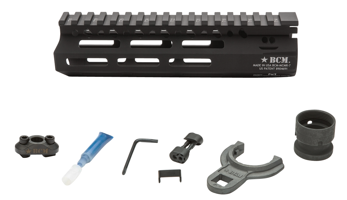 Bcm Rail Mcmr 7" M-lok - Black Fits Ar-15