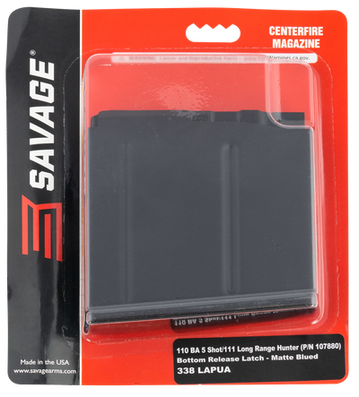 Savage Magazine 110ba-fcp/111 - Lrh .338lapua 5rd Matte<