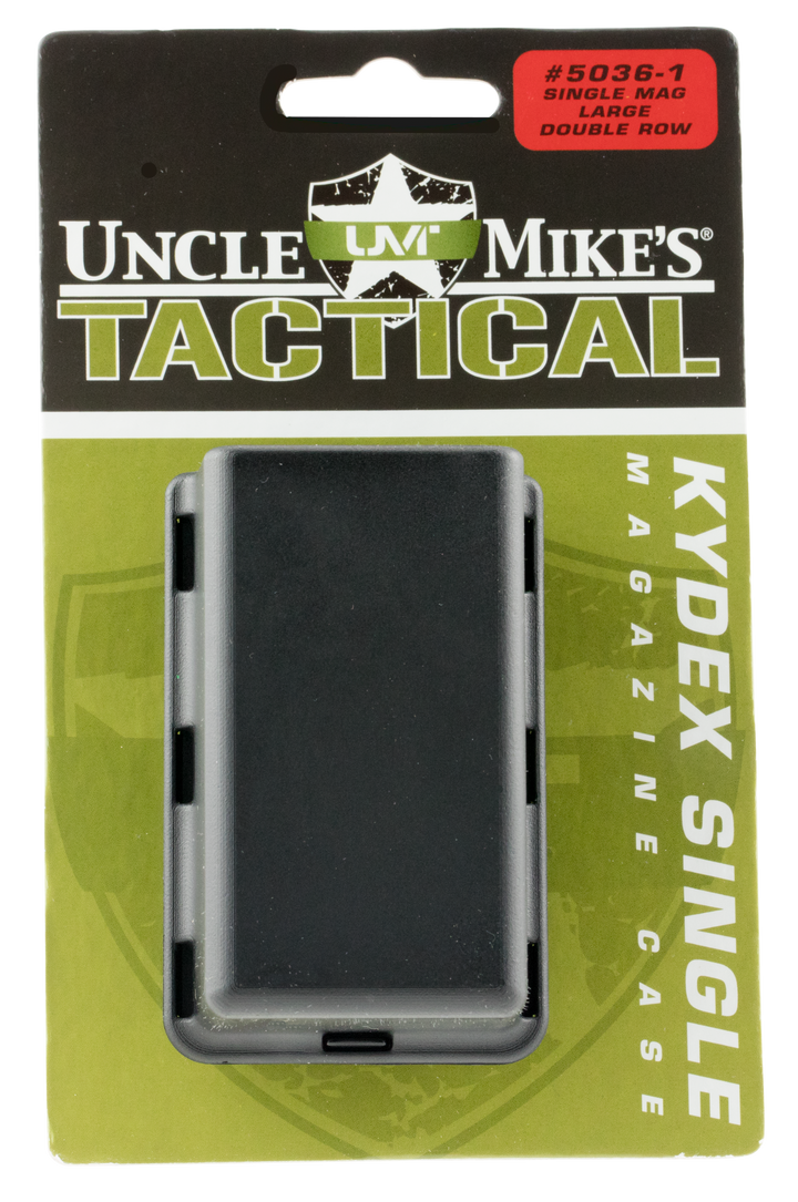 Uncle Mikes Kydex, Unc 5036-1   Kydex 2row Sng Mag Cs Belt
