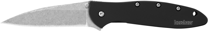 Kershaw Leek, Ker 1660swblk   Leek               Black/stonewash