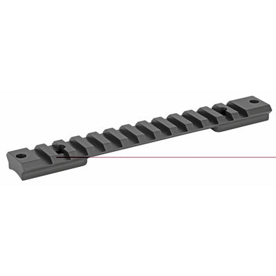 Warne Mountain Tech Tactical Rail Matte Black Remington Short Action