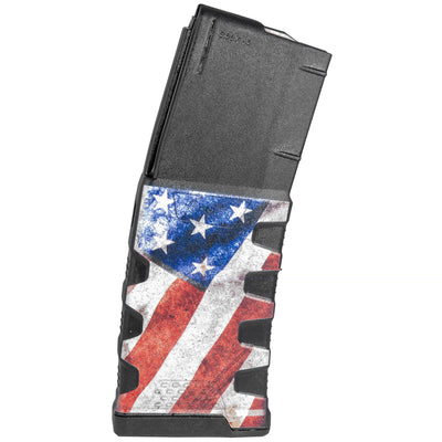 Mft Extreme Duty Polymer Mag American Flag M1 30 Rd. 5.56x45mm/223 Rem./300 Aac