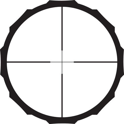 Crimson Trace Brushline Pro Riflescope 4-12x40 Plex Reticle