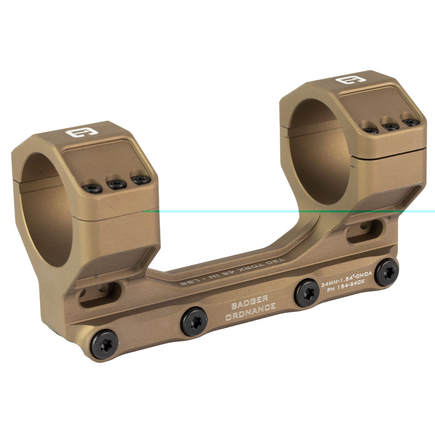 Badgebadger Com Mount 34mm 1.54"