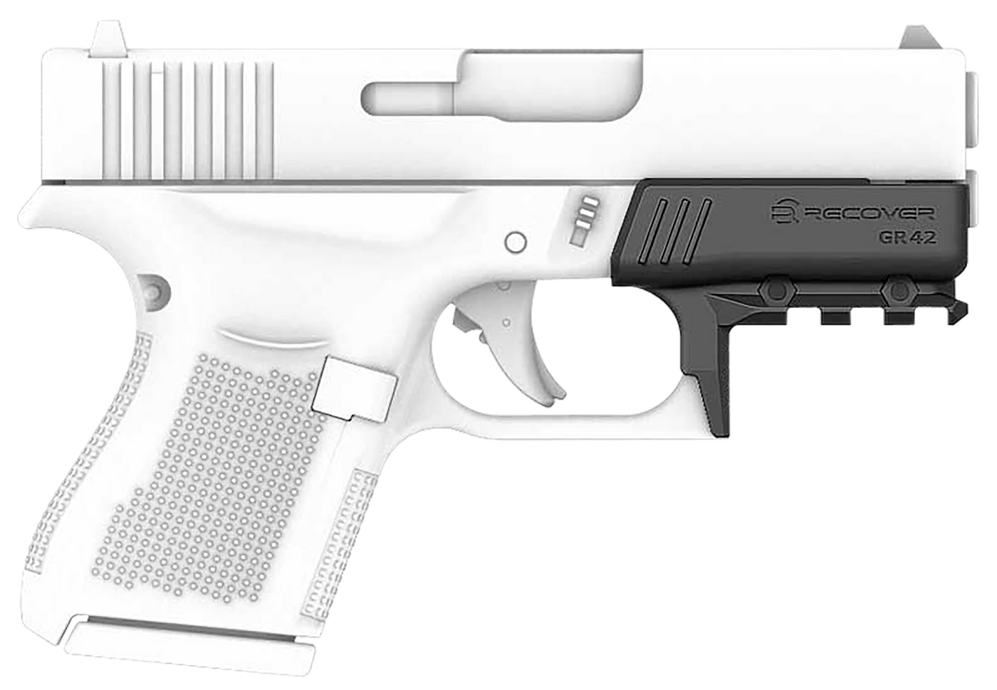 Recover Innovations Inc Rail Adapter For Glock 42, Rec Gr42-01    Rail Adapter For The Glk 42