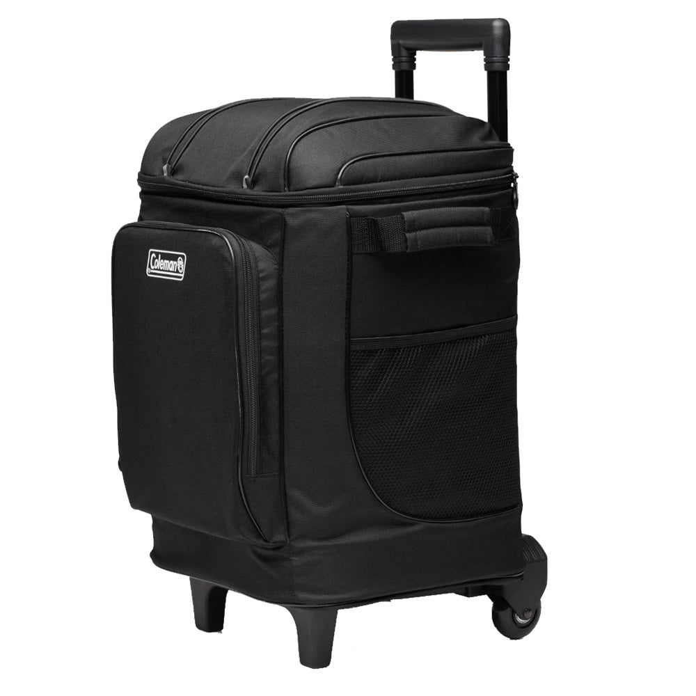 Coleman CHILLER™ 42-Can Soft-Sided Portable Cooler w/Wheels - Black