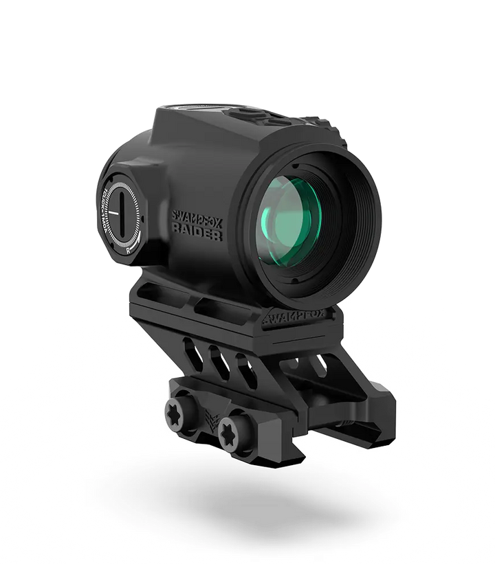 Swampfox Optics Raider, Swampfox Rmps120-rb  Raider   Micro Prism 1x20 Red