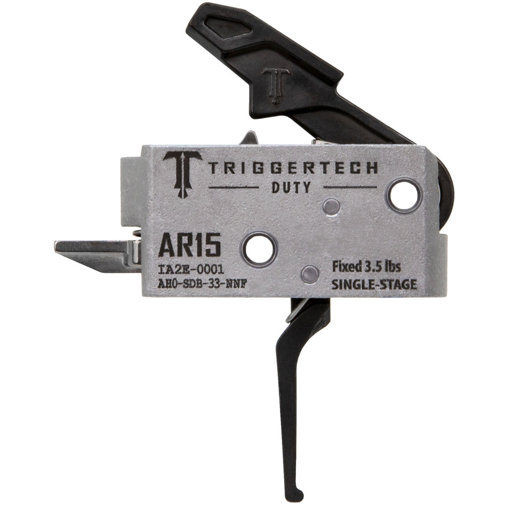 Trigger Tech Ar15 Duty Single Stage Triggers Black Flat
