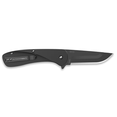 Outdoor Edge Razor Vx1 3" Fldr - Black Alum Spring Assist
