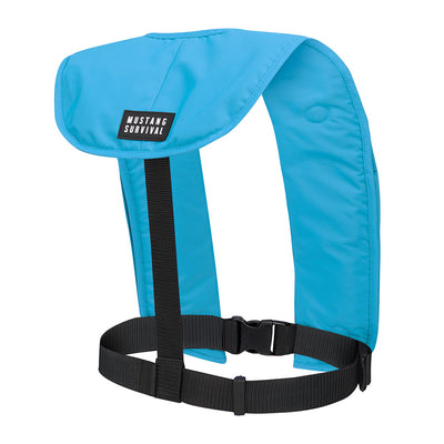 Mustang MIT 70 Manual Inflatable PFD - Azure (Blue)