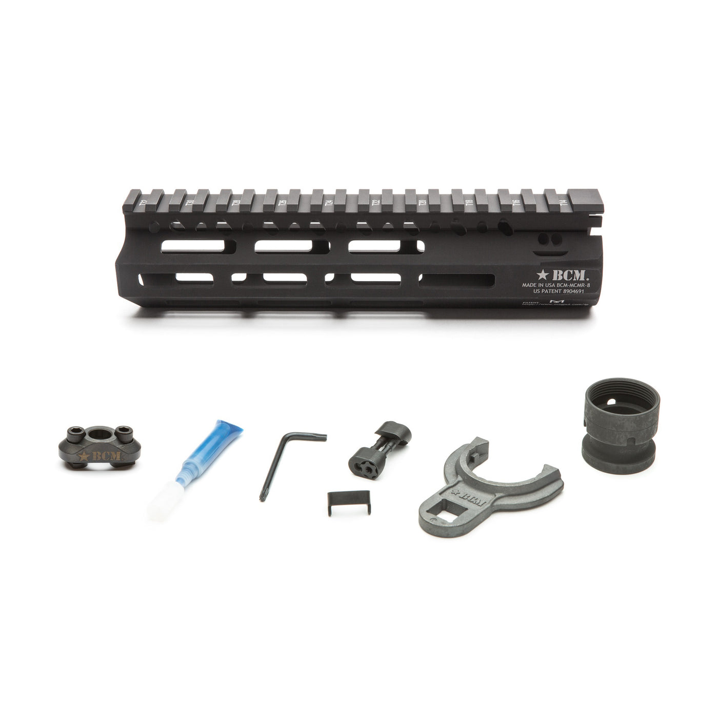 Bcm Rail Mcmr 8" M-lok - Black Fits Ar-15