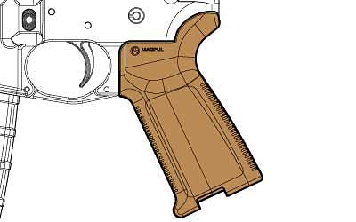 Magpul Grip Moe Ar-15 - Black!