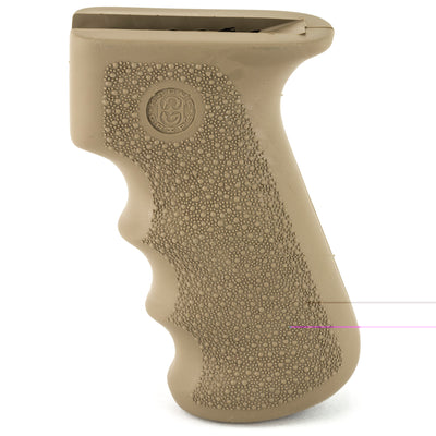 Hogue Ak-47/ak-74 Rubber Grip Black W/ Finger Grooves