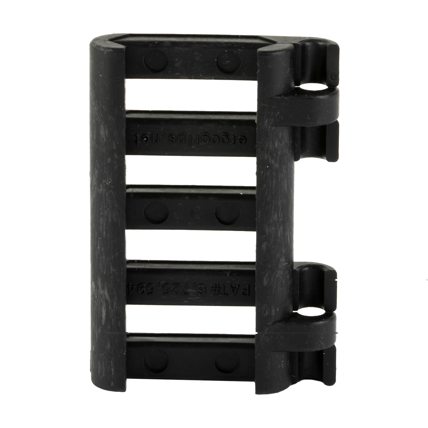 Ergo Grip Rail Cover Wire Loom - 5 Slot Picatinny Black 1pk!