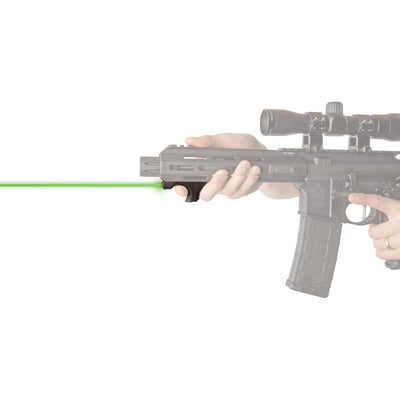 Viridian Laser Handguard Hs1 - Green W/hand Stop M-lok Black