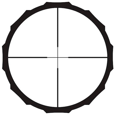 Crimson Trace Brushline Pro Riflescope 4-12x40 Plex Reticle