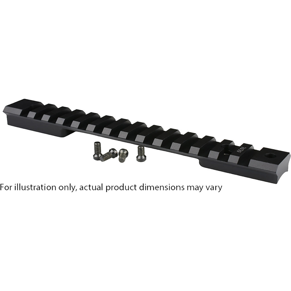 Warne Mountain Tech Tactical Rail Matte Black Howa/vanguard Long Action