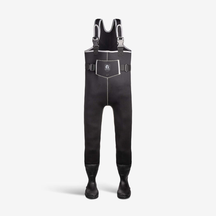 Gator Waders Neoprene Waders | Youth - Black/Grey