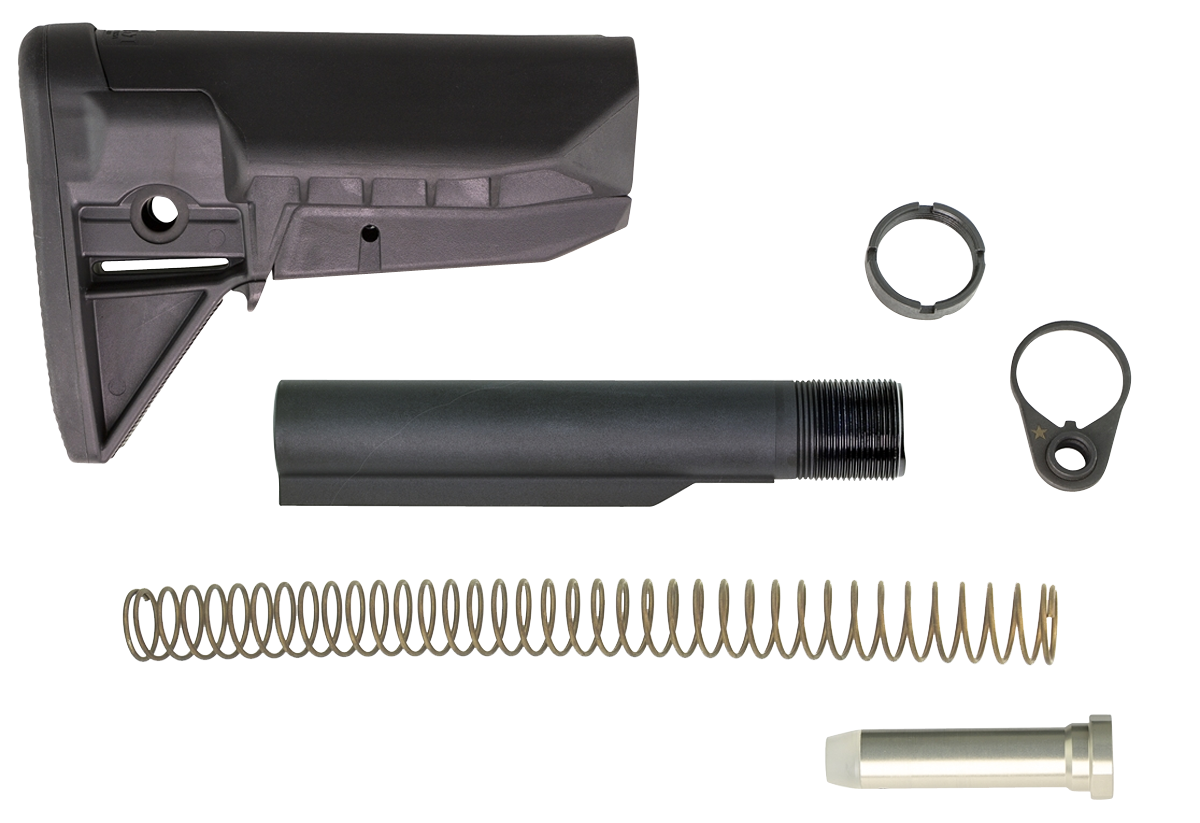 Bcm Gunftr Stock Kit Mod0 Sopmod Blk