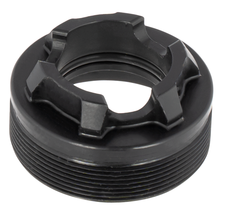 Cgs Suppressors Nautilus Rear Cap, Cgs-nau-rear-cap-blk   Nautilus Rear Cap Black
