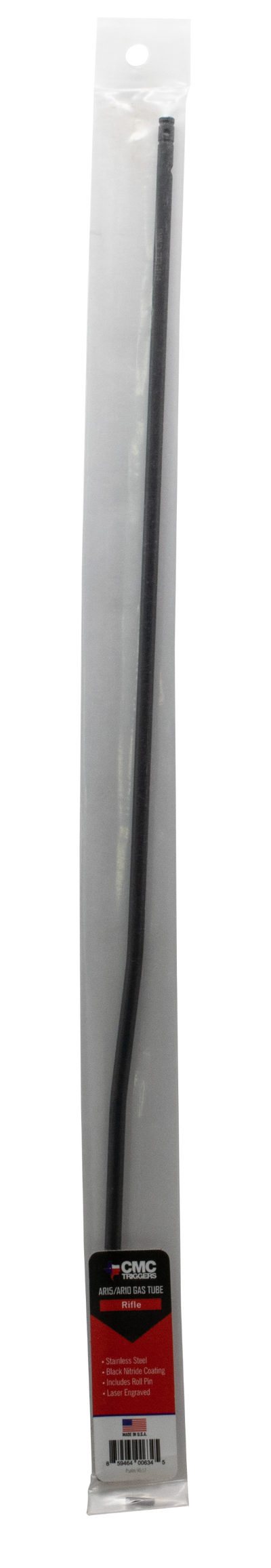 Cmc Triggers Ar15/ar10 Gas Tubes Nitride Coated Rifle Length