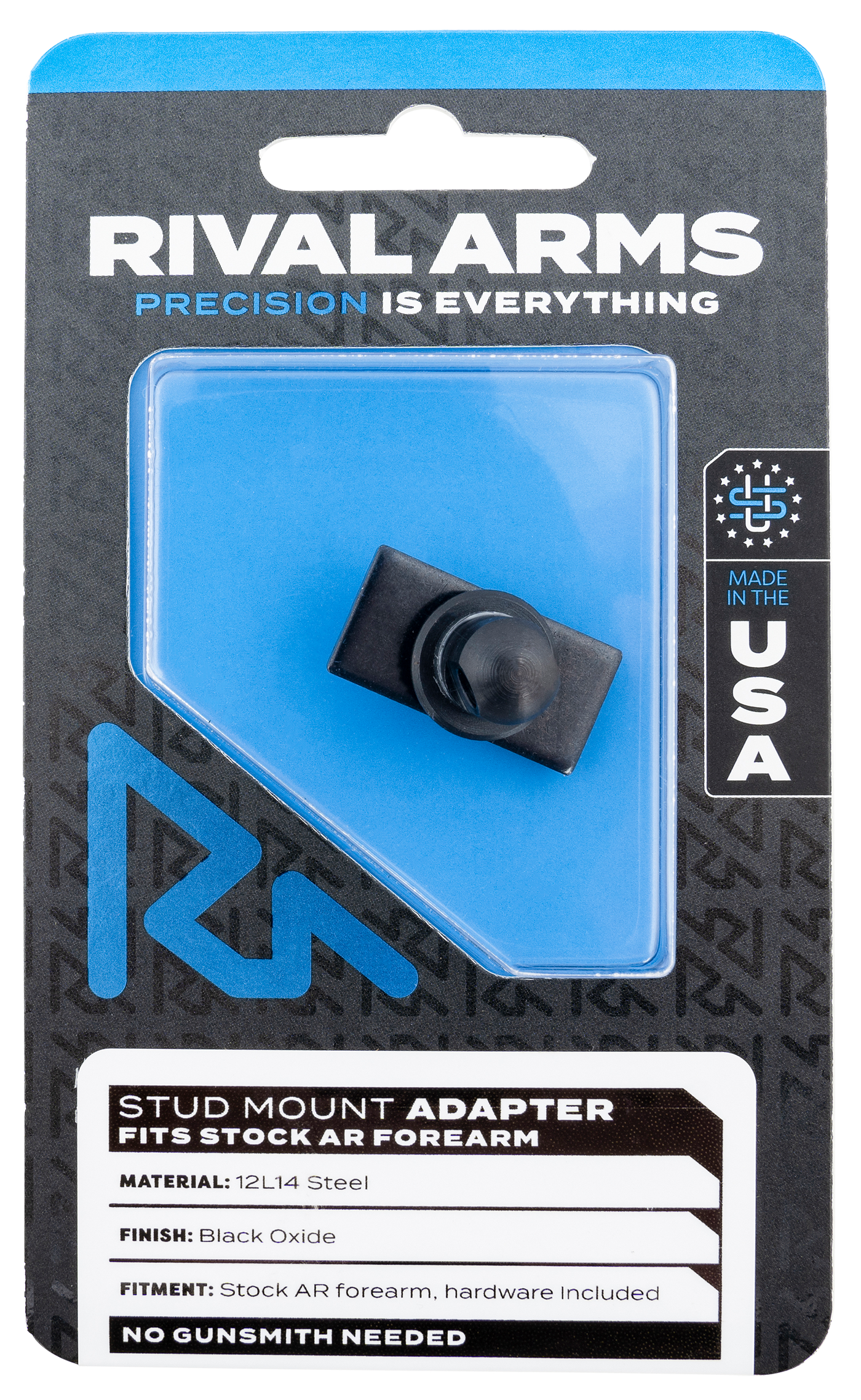 Rival Arms Stud Mount Adapter, Rival Ra-ra92m6b Forearm Stud Mount Adaptor