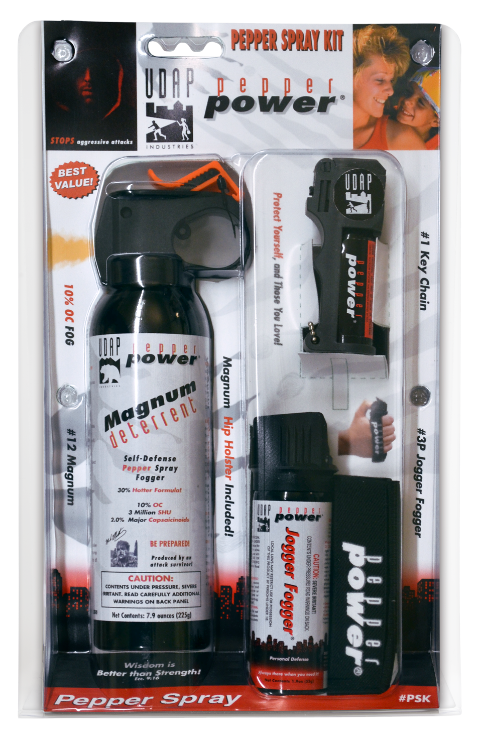 Udap Pepper Spray, Udap Psk     Pepper Sray Kit 3pc