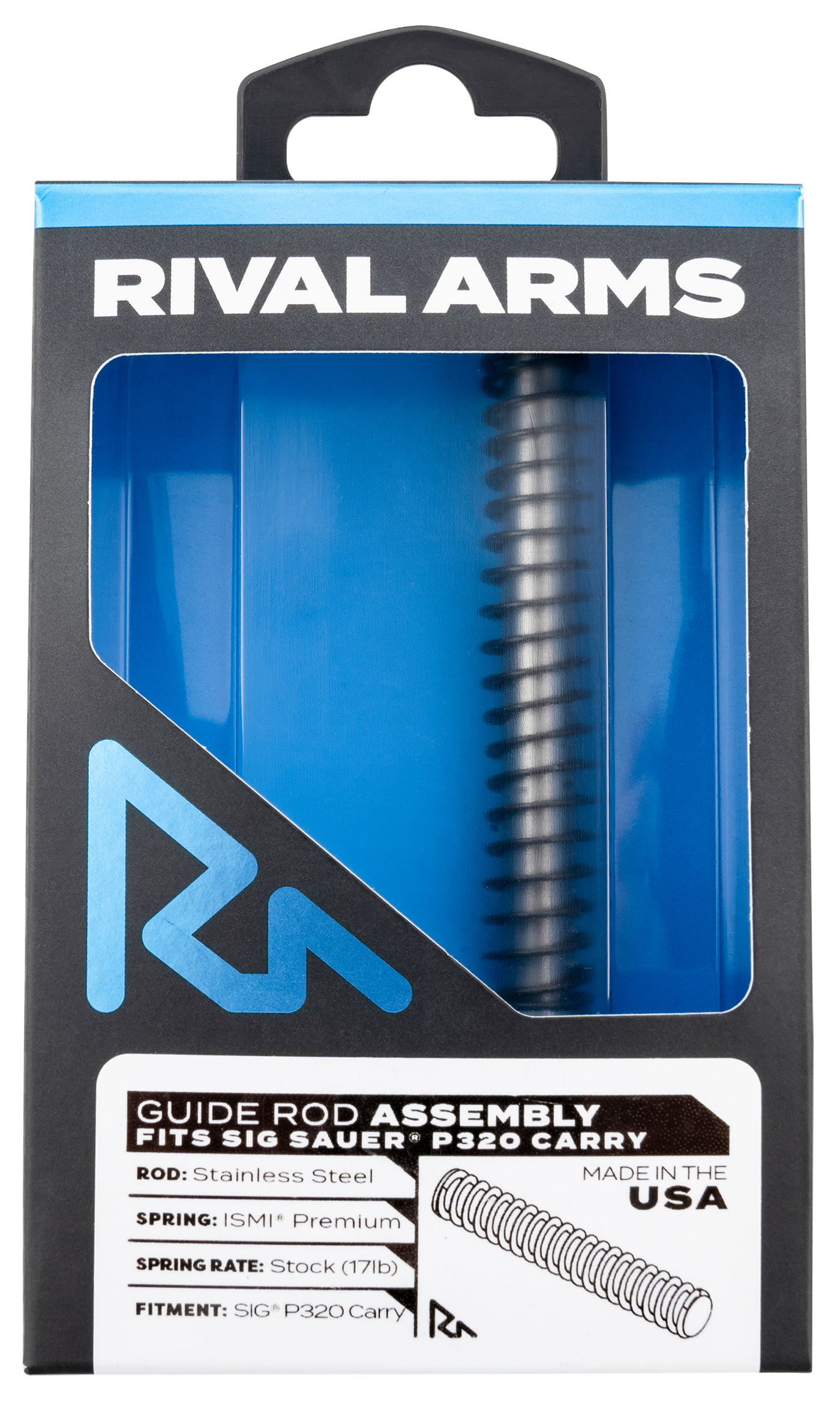Rival Arms Guide Rod Assembly, Rival Ra-ra50s301s Guide Rod Asm Sig P320 Ca Ss