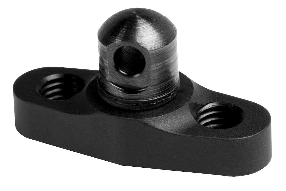 Grovtec Flanged Swivel Stud - Keymod Adaptor Black