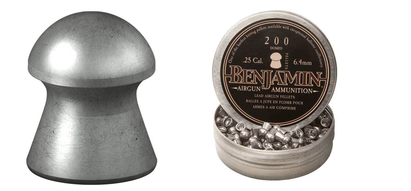 Benjamin 25 Cal. Pellet 27.8gr - Domed 200-pack