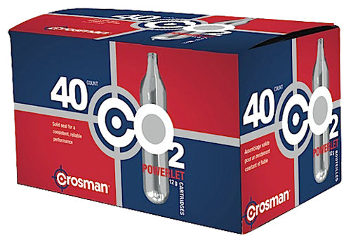 Crosman Powerlet Co2 Cartridges 40 Pk.
