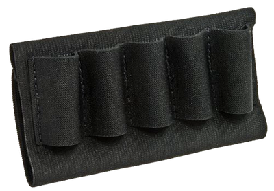 Bh Butt Stk Shell Hldr Shtgn Blk