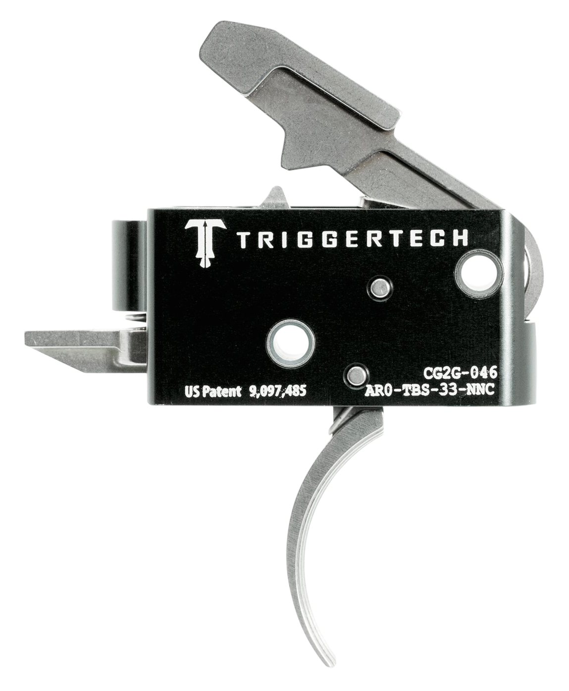 Triggertech Ar15 Competitive Two Stage Triggers Stainless Traditional Curved