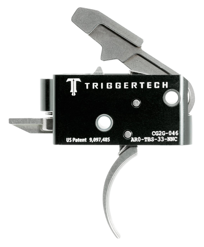 Triggertech Ar15 Competitive Two Stage Triggers Stainless Traditional Curved
