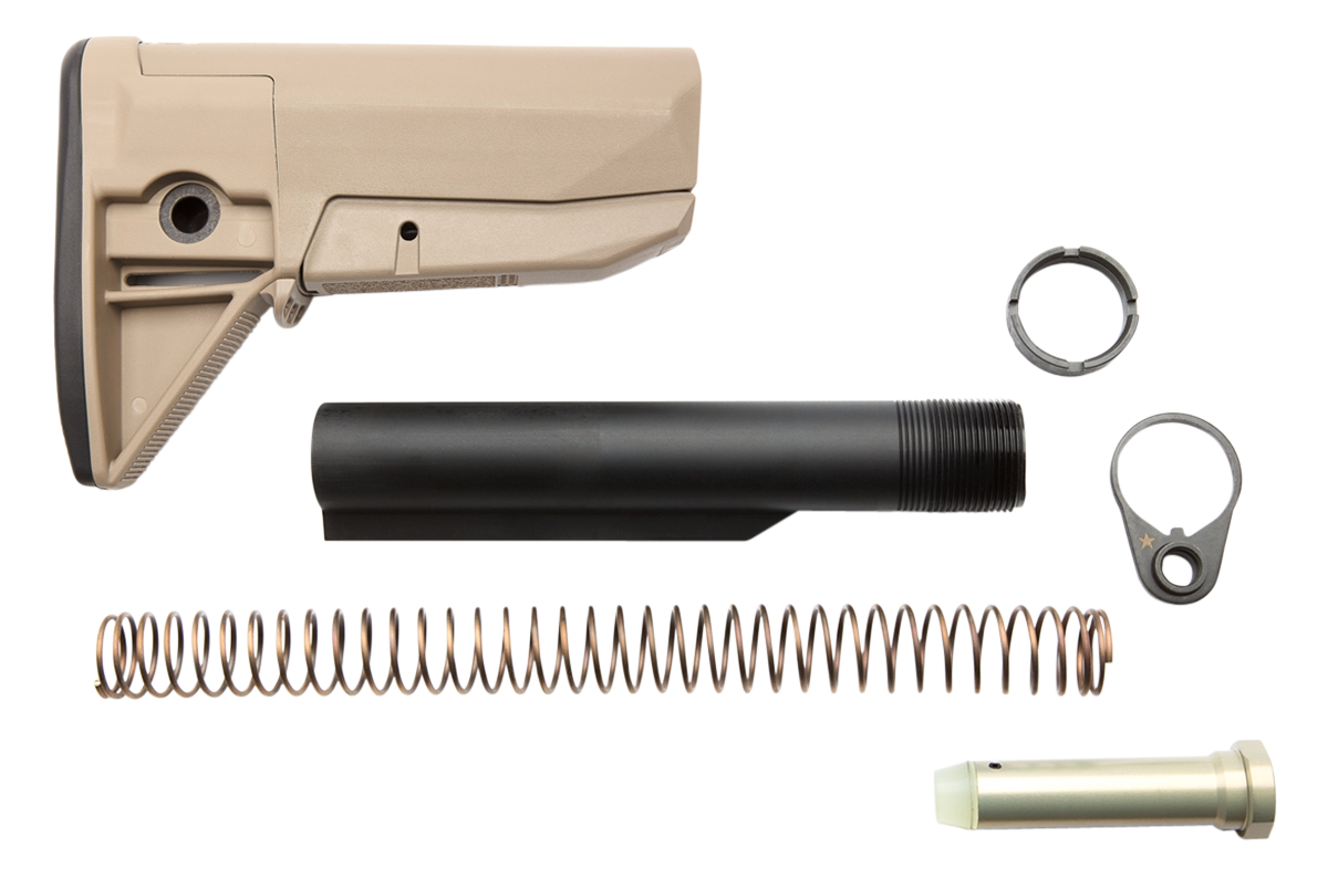 Bcm Stock Kit Mod 0 Fde - Fits Ar-15 Complete Kit
