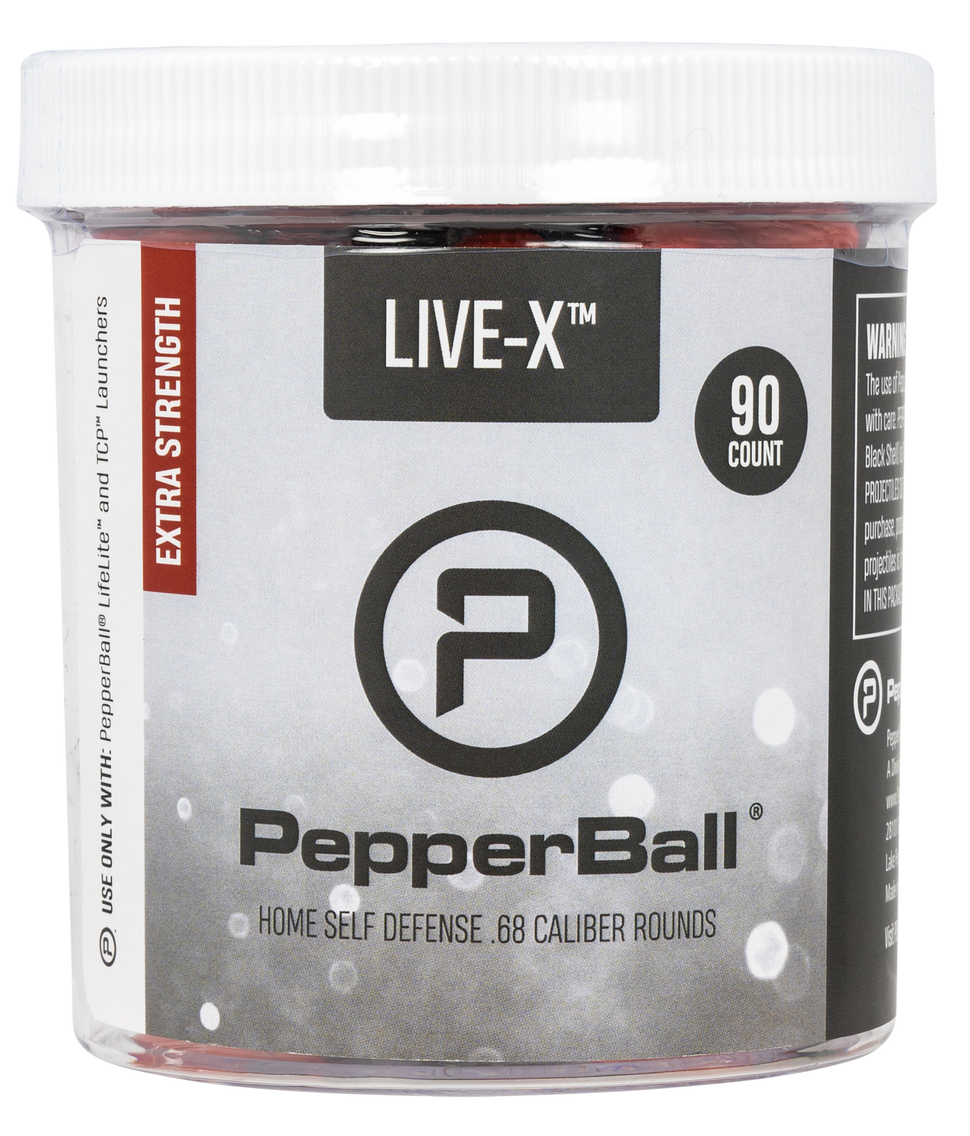 Pepperball Live-x .68cal - Projectile 90 Pack