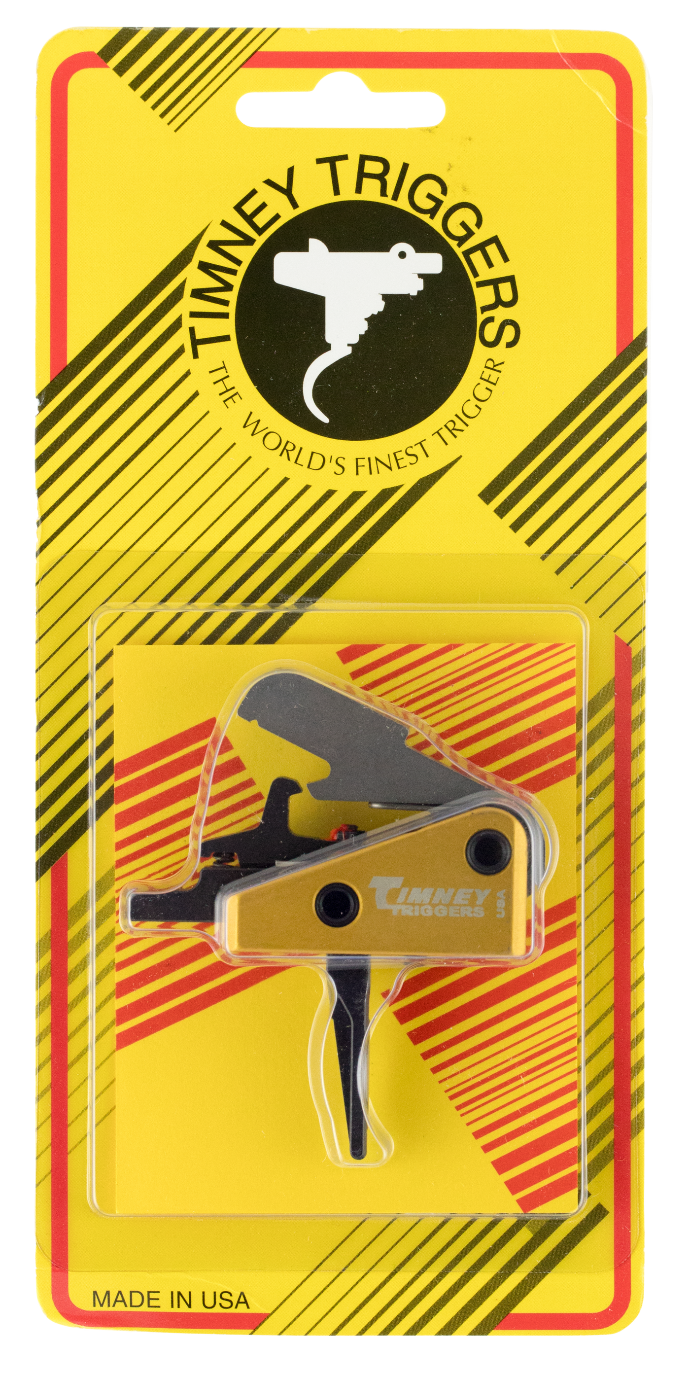 Timney Ar-15 Competition Trigger Small Pin Solid Straight 3 Lb.