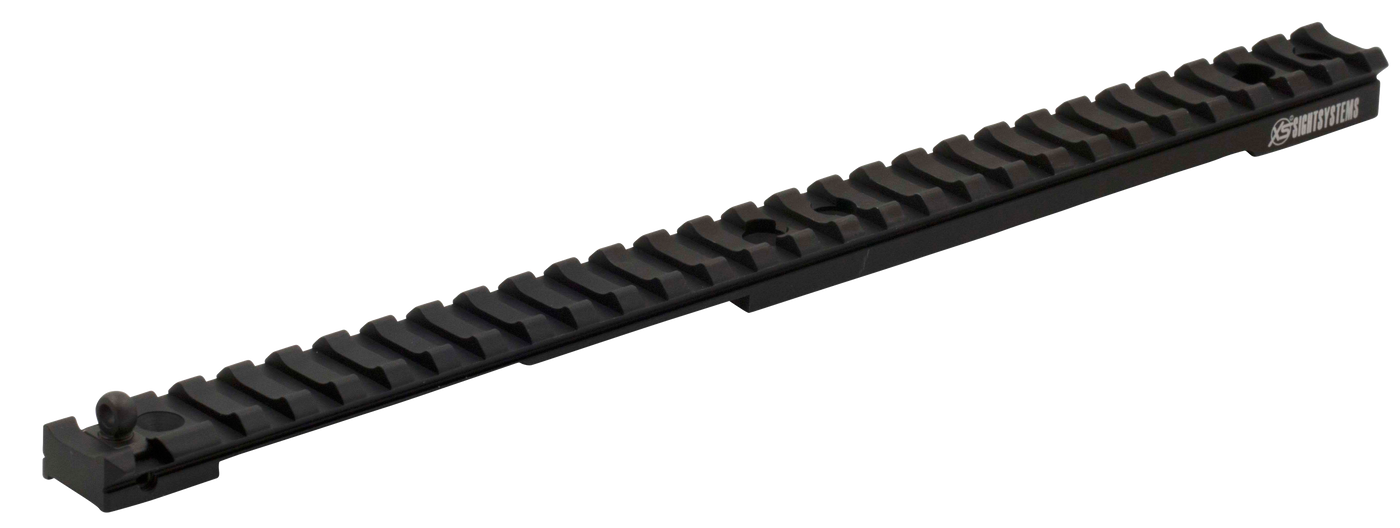 Xs Sights Long Rail With Ghost Rings Black Ruger Gunsite Scout Rifle