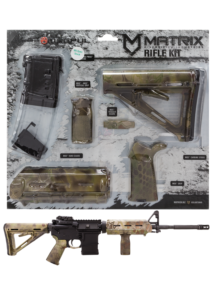 Matrix Diversified Ind Magpul Carbine Accessory Kit, Mdi Magmil62-km Kryptek Mandrake   10r