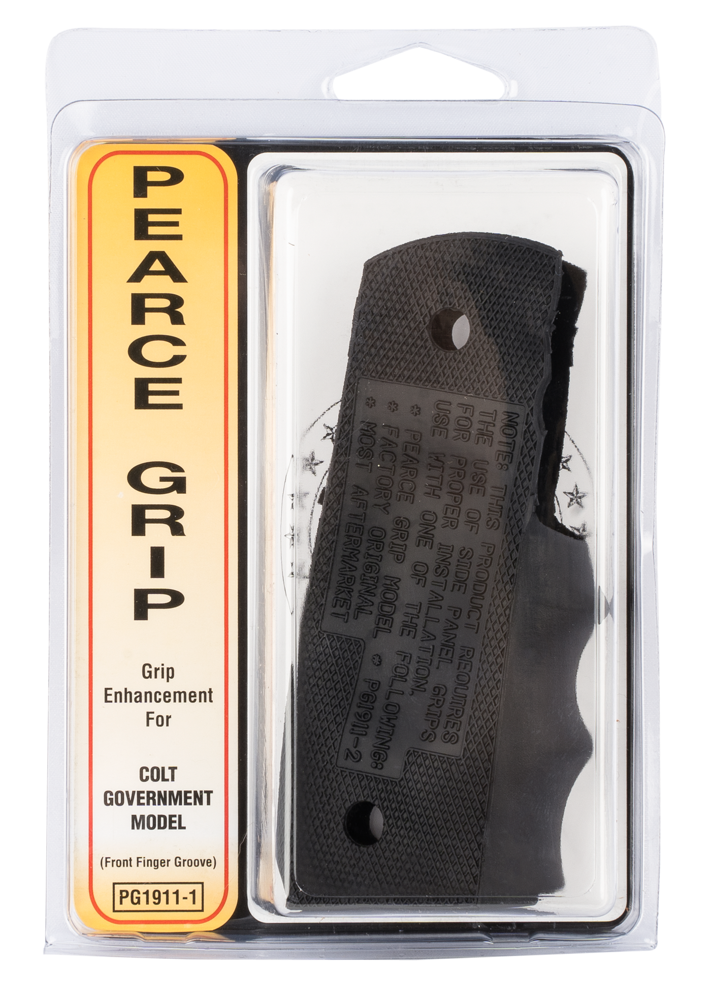 Pearce Grip Finger Groove - Insert For Colt 1911