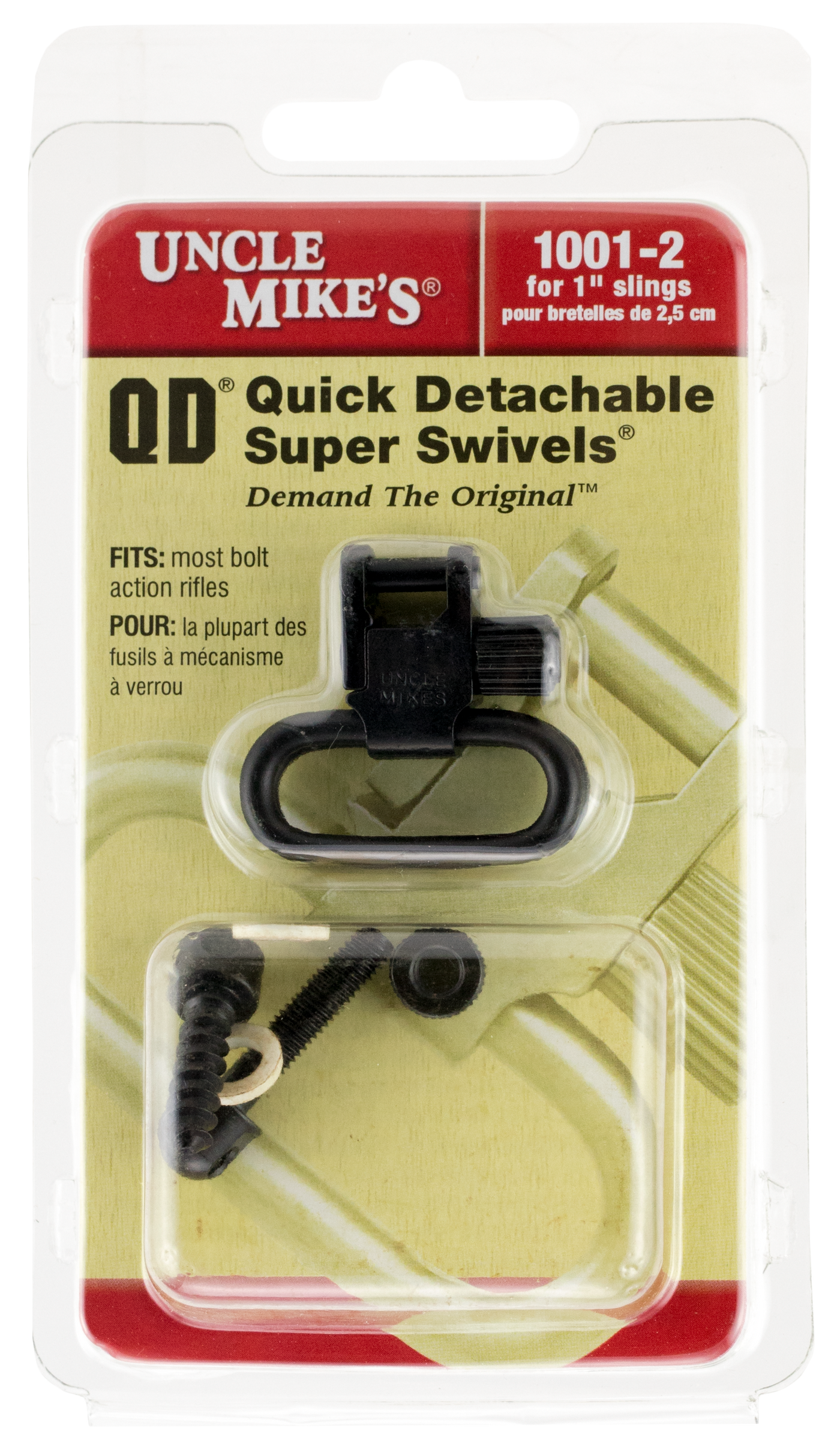 Uncle Mikes Magnum Band, Unc 1592-2 Sling Swivels Qd 115 Sg-12