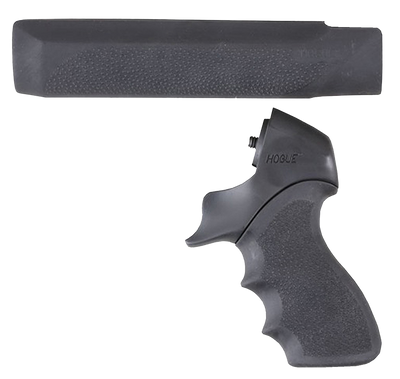 Hogue Pistol Grip W/forend - Mossberg 500 12ga. Black