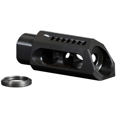 Yhm Slant Muzzle Brake/comp - .308 5/8x24 Threads