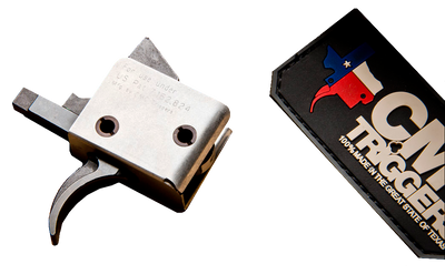 Cmc Triggers Ar15/ar10 Single Stage Trigger Curved 3-3.5 Lb. Pull