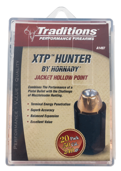 Traditions Bullets Xtp Hunter - .50 Cal .240grain Sabot 20-pk